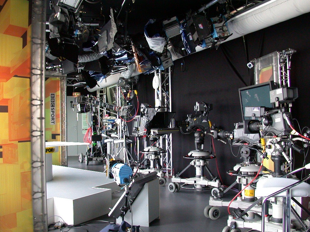 BBC - World Cup 2006 Studio Berlin TV studio