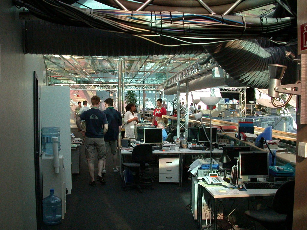 BBC - World Cup 2006 - Studio Berlin engeneering rooms and editorial offices