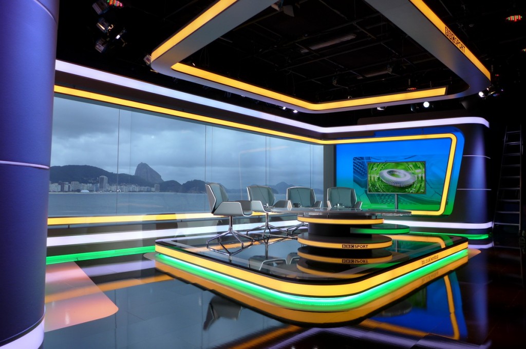 BBC-World Cup Studio Rio de Janeiro