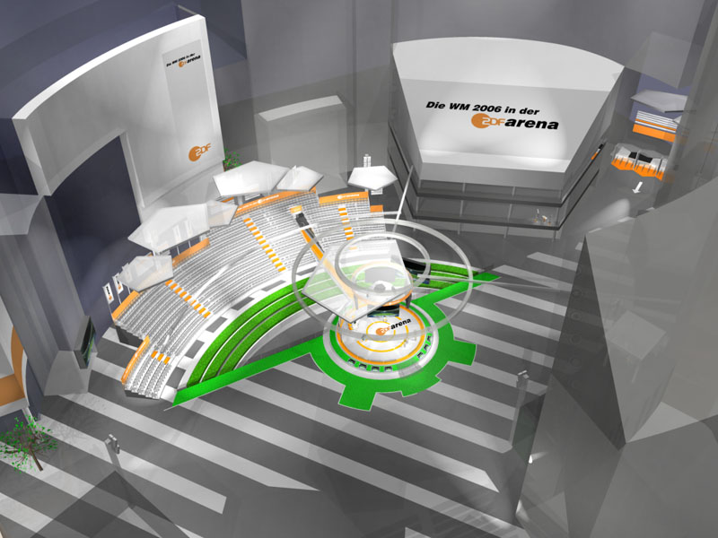 ZDF Arena - 3D Visualisierung