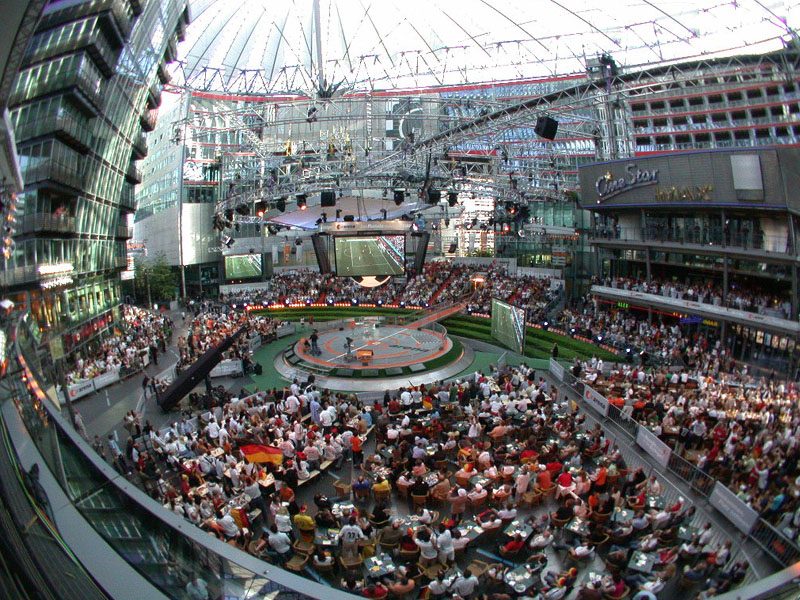 ZDF Arena - Blick von der ZDF-Terrasse