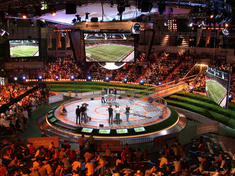 ZDF Arena -Blick von der ZDF Terrasse
