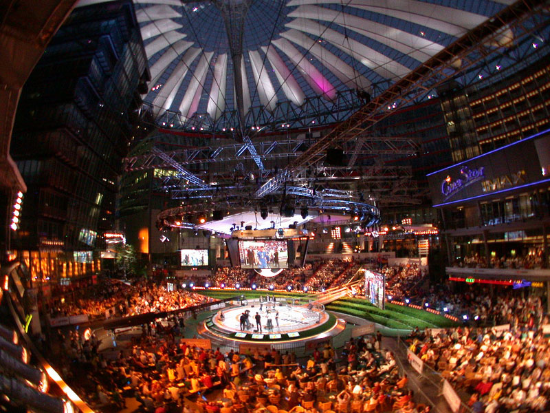ZDF Arena - Blick von der ZDF Terrasse